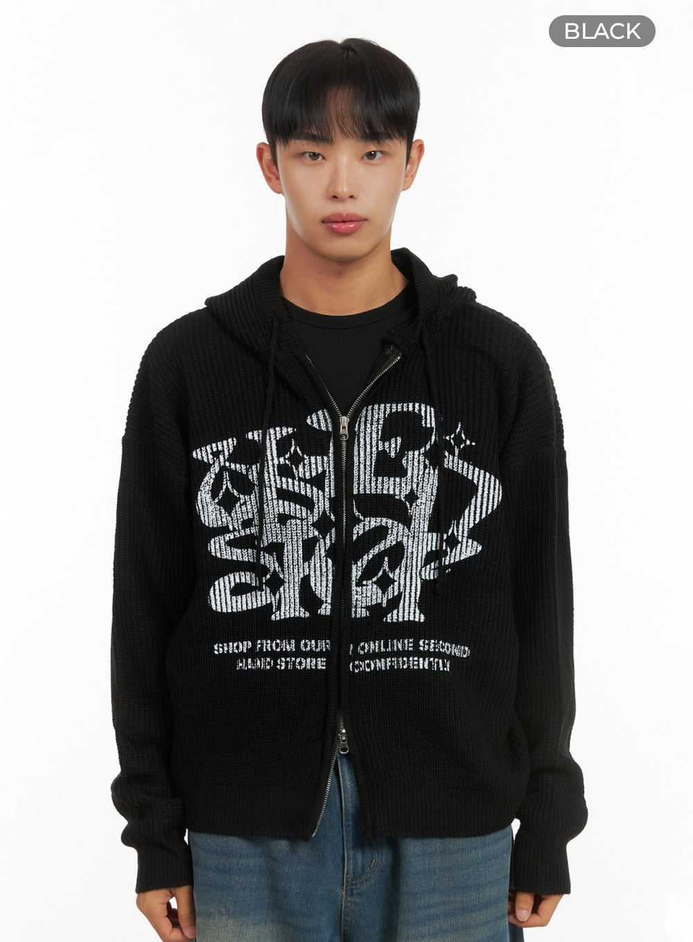 Men's Street Style Hoodie Knit IS419