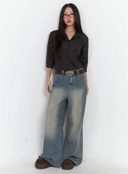 Adalyn Wide-Leg Jeans CS502