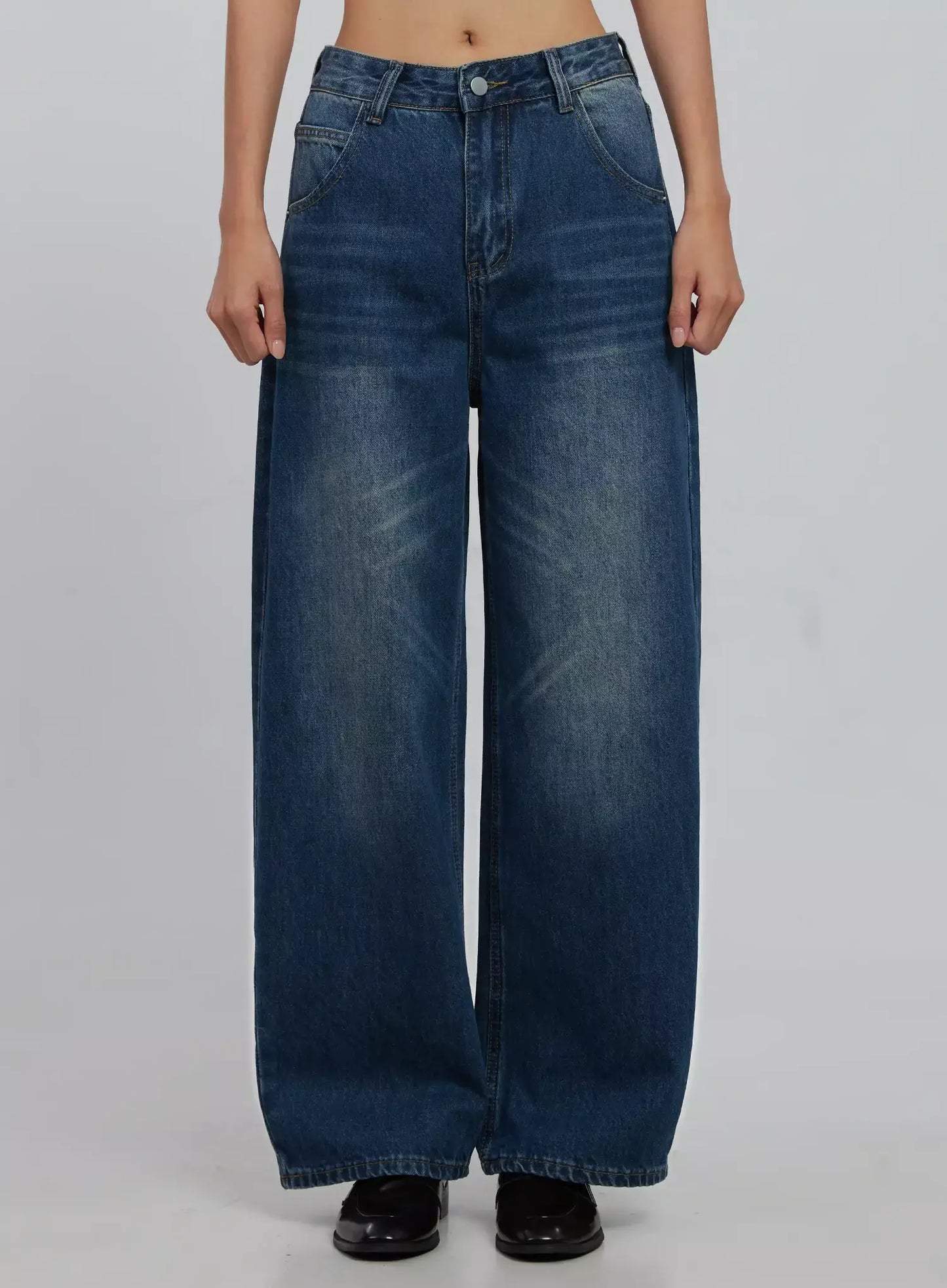 Alaina Wide Leg Jeans IJ508