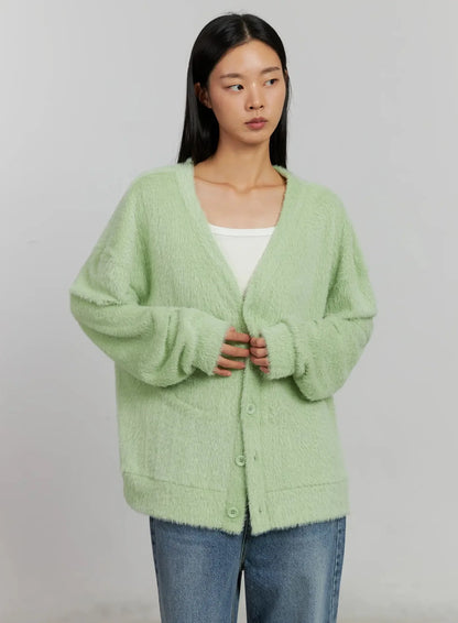 Alpaca Knit Cardigan IJ505