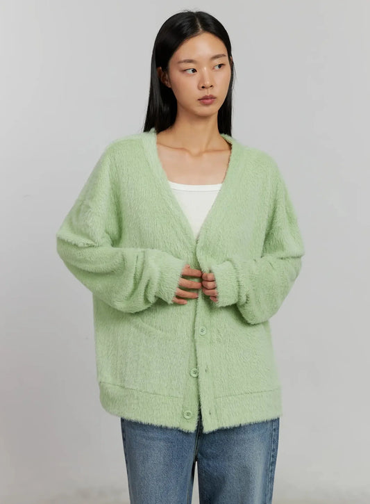 Alpaca Knit Cardigan IJ505