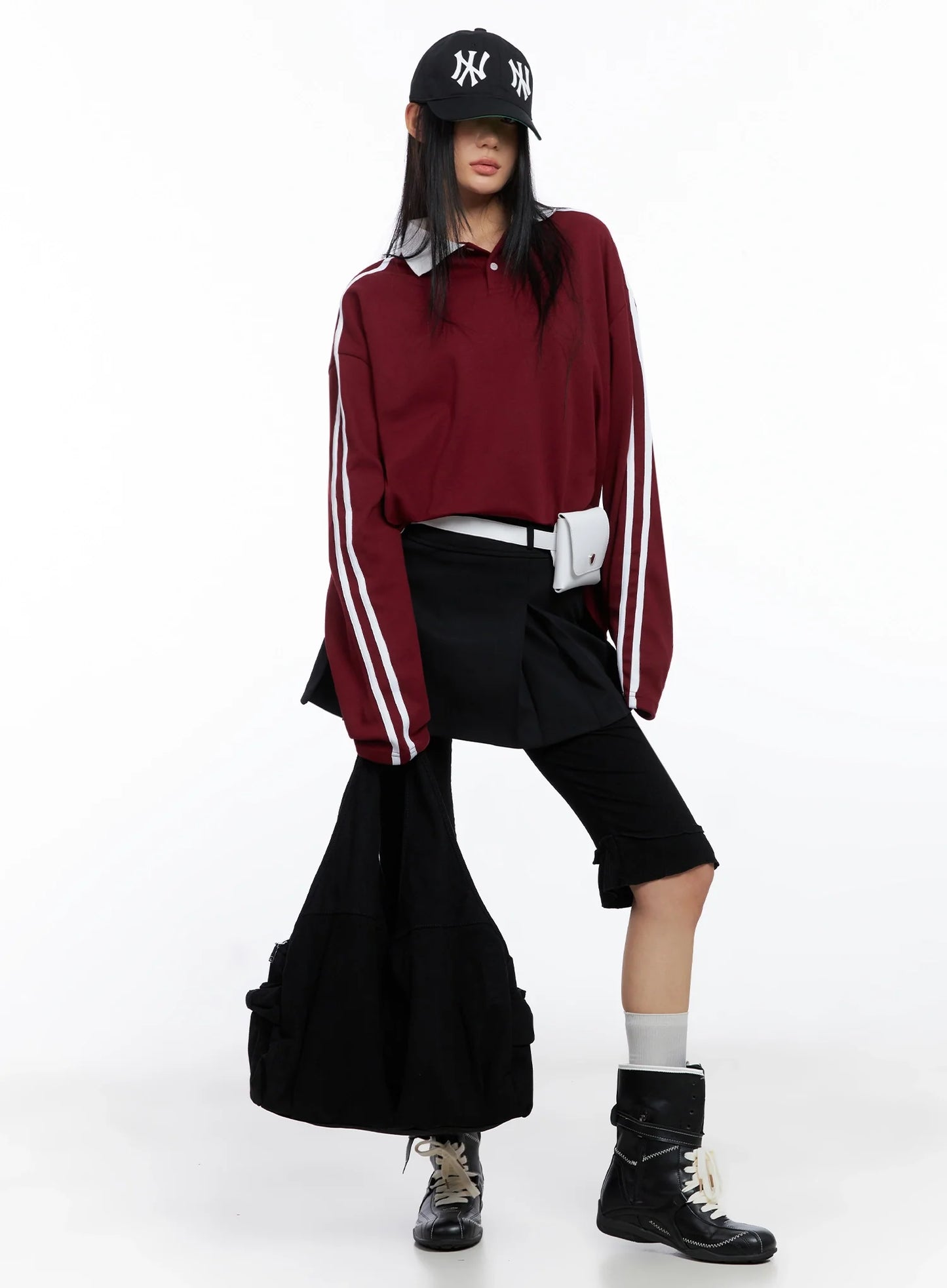 A-Line Pleated Skirt IO516