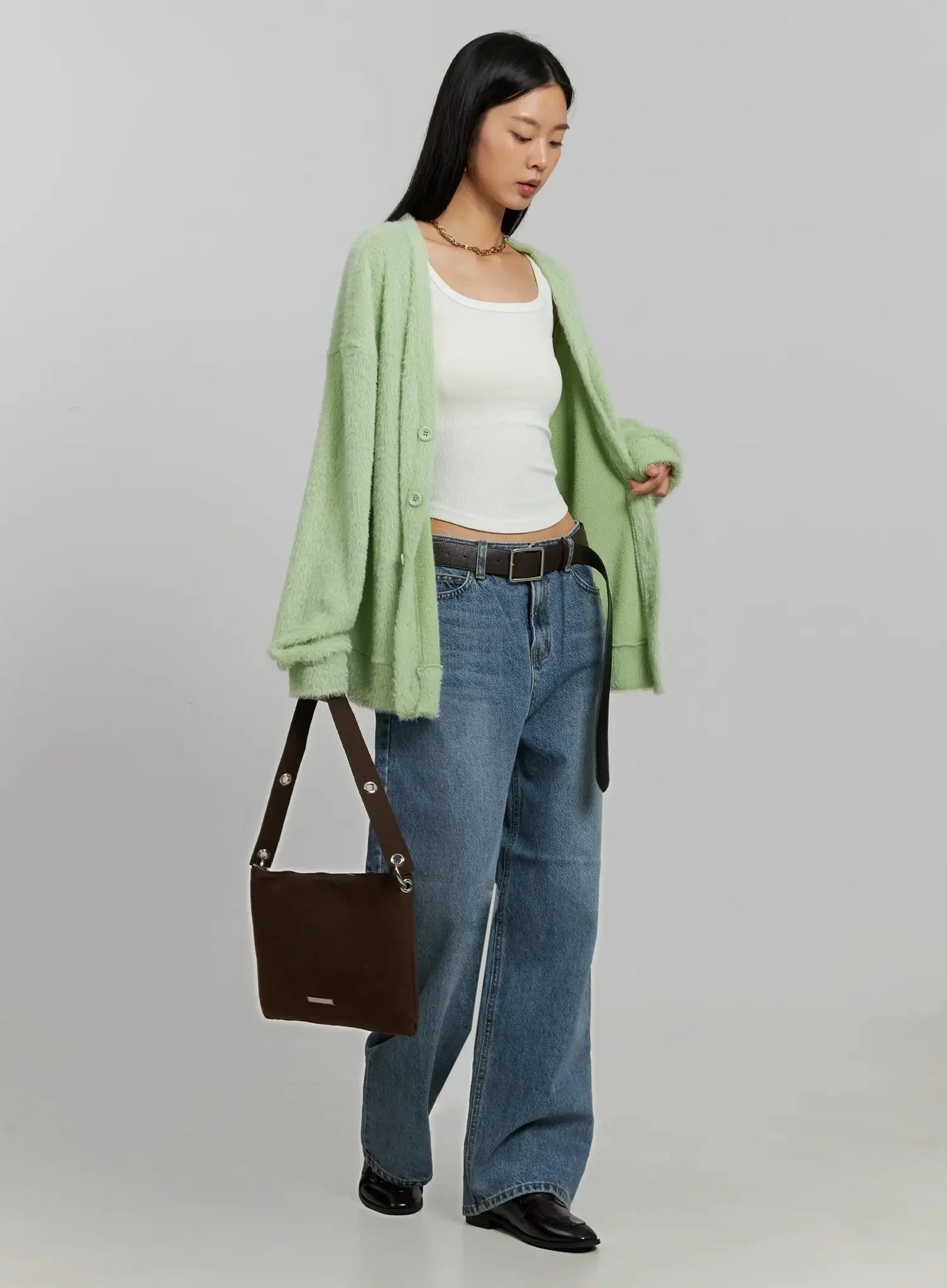 Alpaca Knit Cardigan IJ505