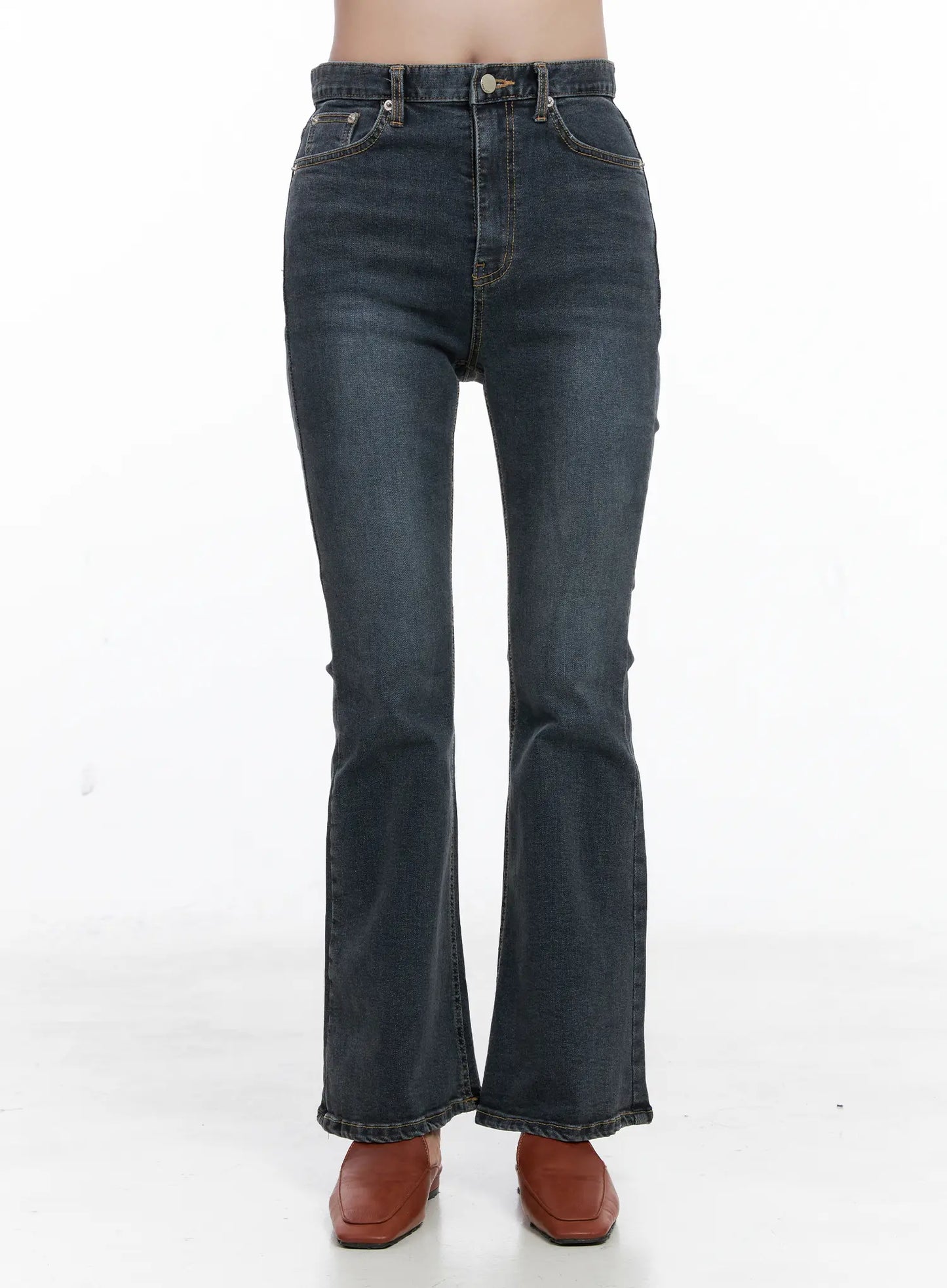 Amaya High Waist Bootcut Jeans CS523