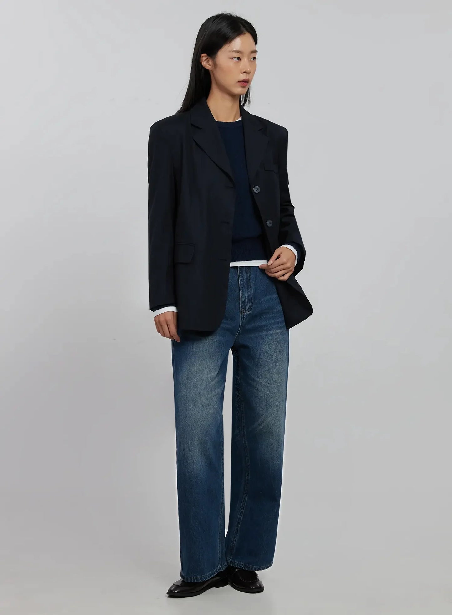 Alaina Wide Leg Jeans IJ508