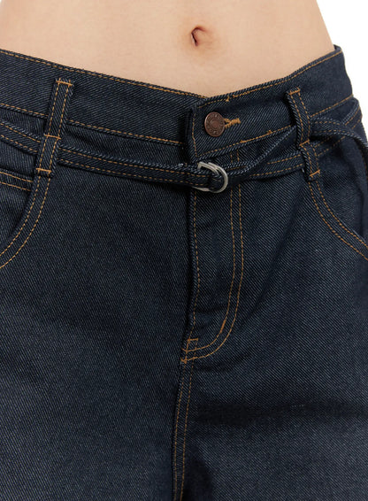 Alanna Sun Belt Baggy Jeans CO528