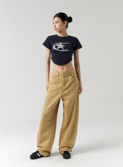 Baggy Cotton Pants CU320