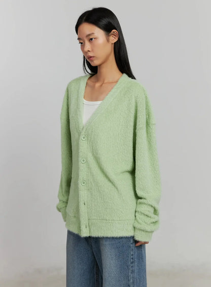 Alpaca Knit Cardigan IJ505