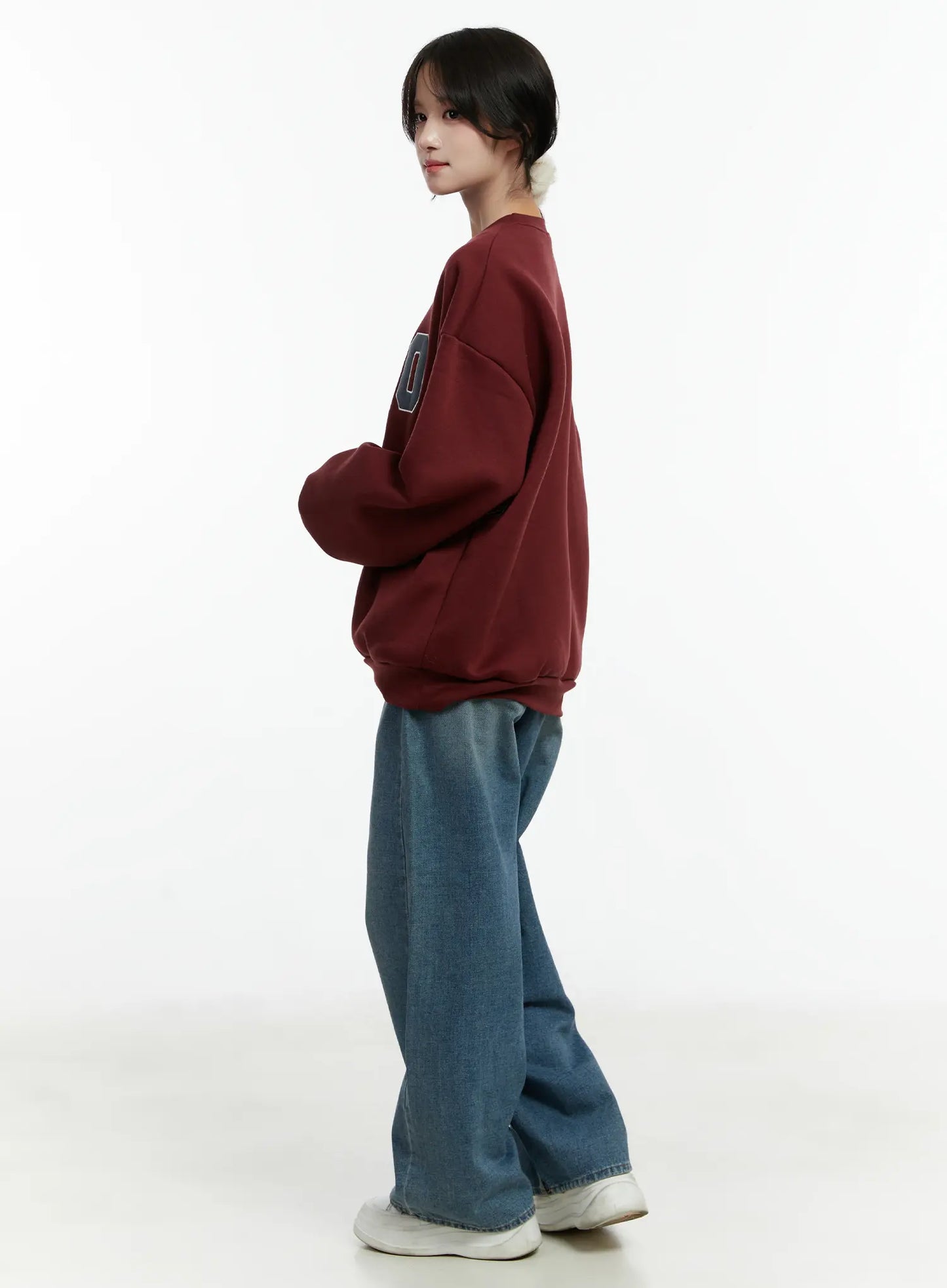 1860 Graphic Fleece-Lined Crewneck CD514