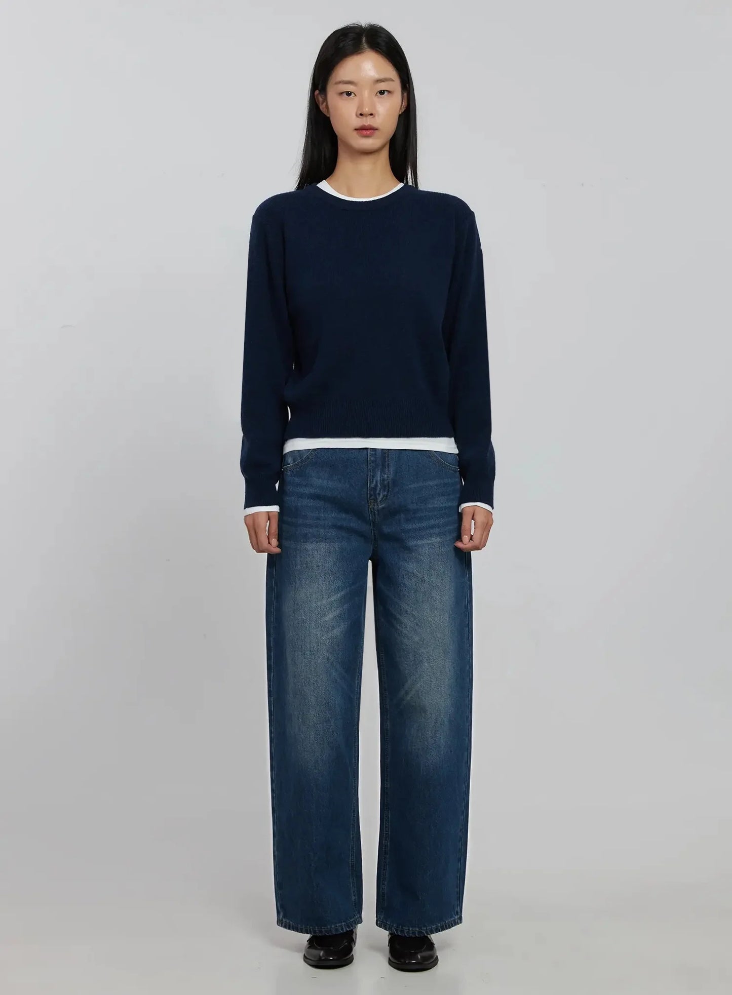 Alaina Wide Leg Jeans IJ508