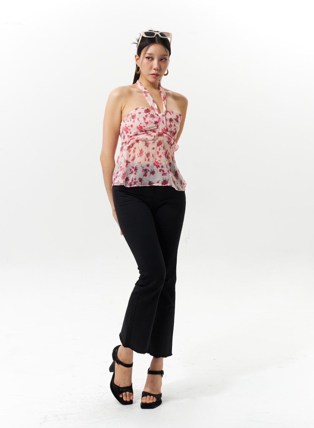 Ankle Bootcut Pants IU322