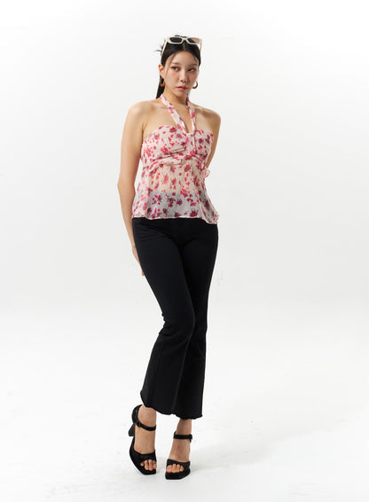 Ankle Bootcut Pants IU322