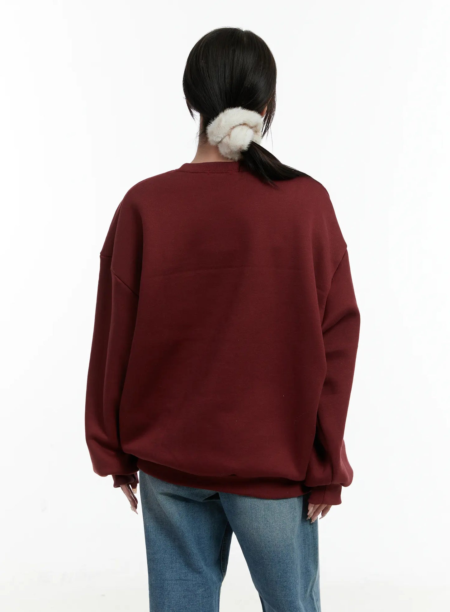 1860 Graphic Fleece-Lined Crewneck CD514