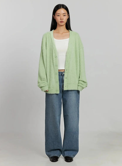 Alpaca Knit Cardigan IJ505