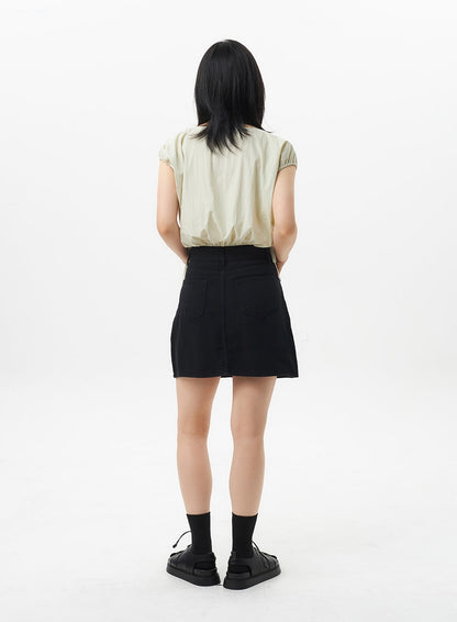 A-Line Mini Skirt OL303