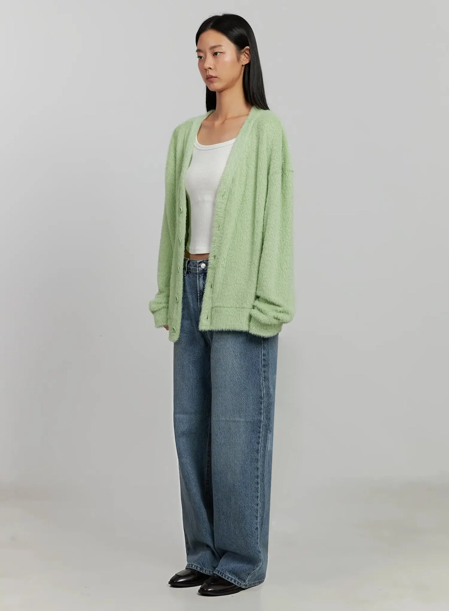 Alpaca Knit Cardigan IJ505