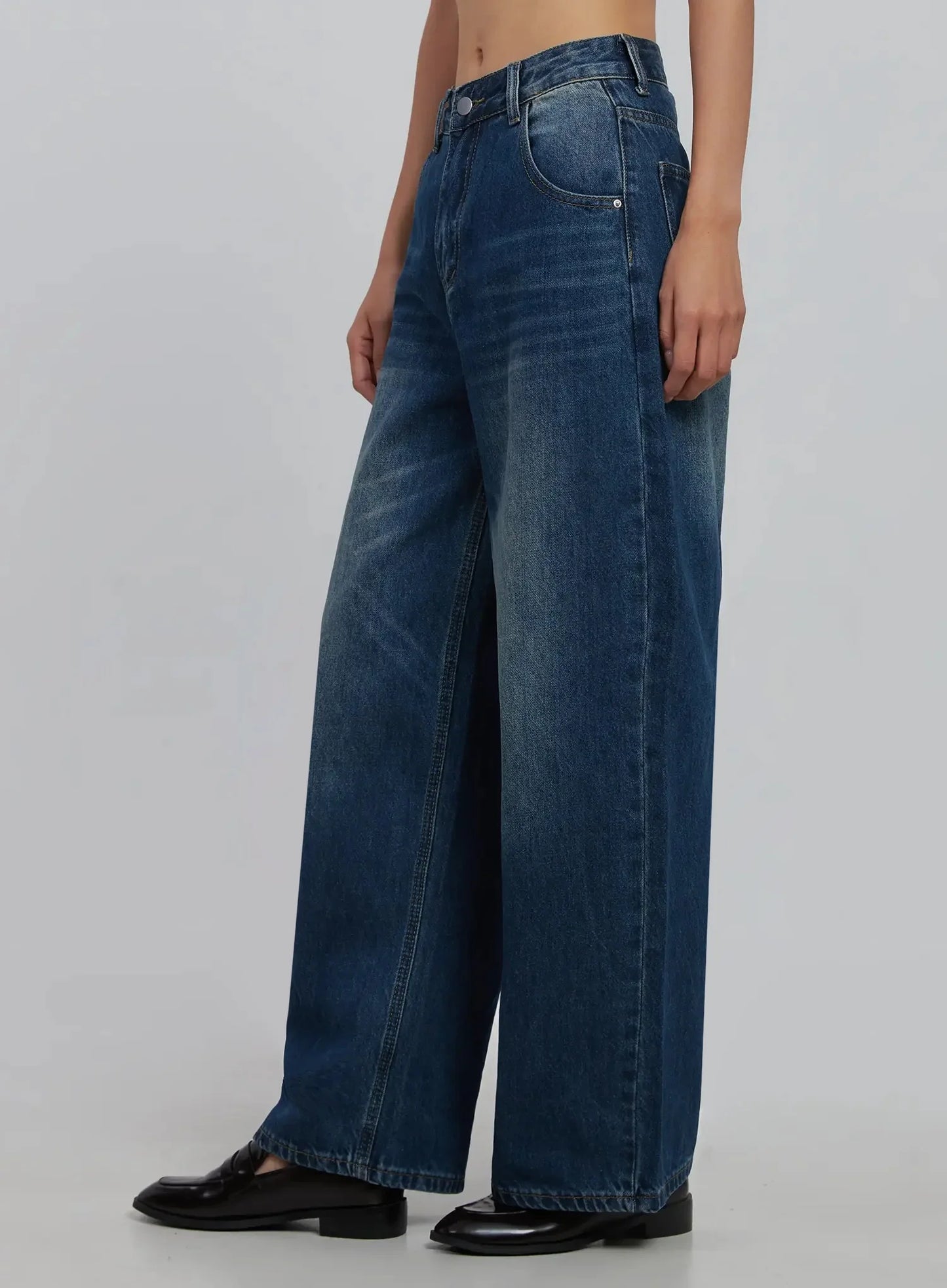 Alaina Wide Leg Jeans IJ508