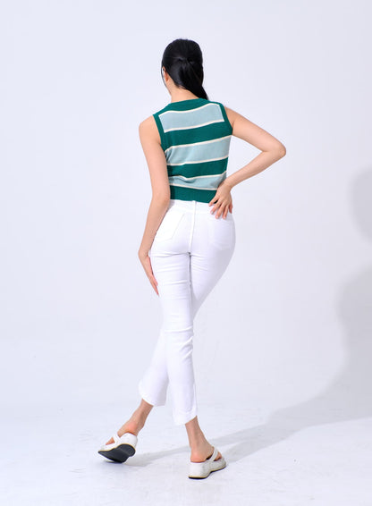 Ankle Cotton Pants IA324