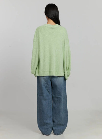 Alpaca Knit Cardigan IJ505