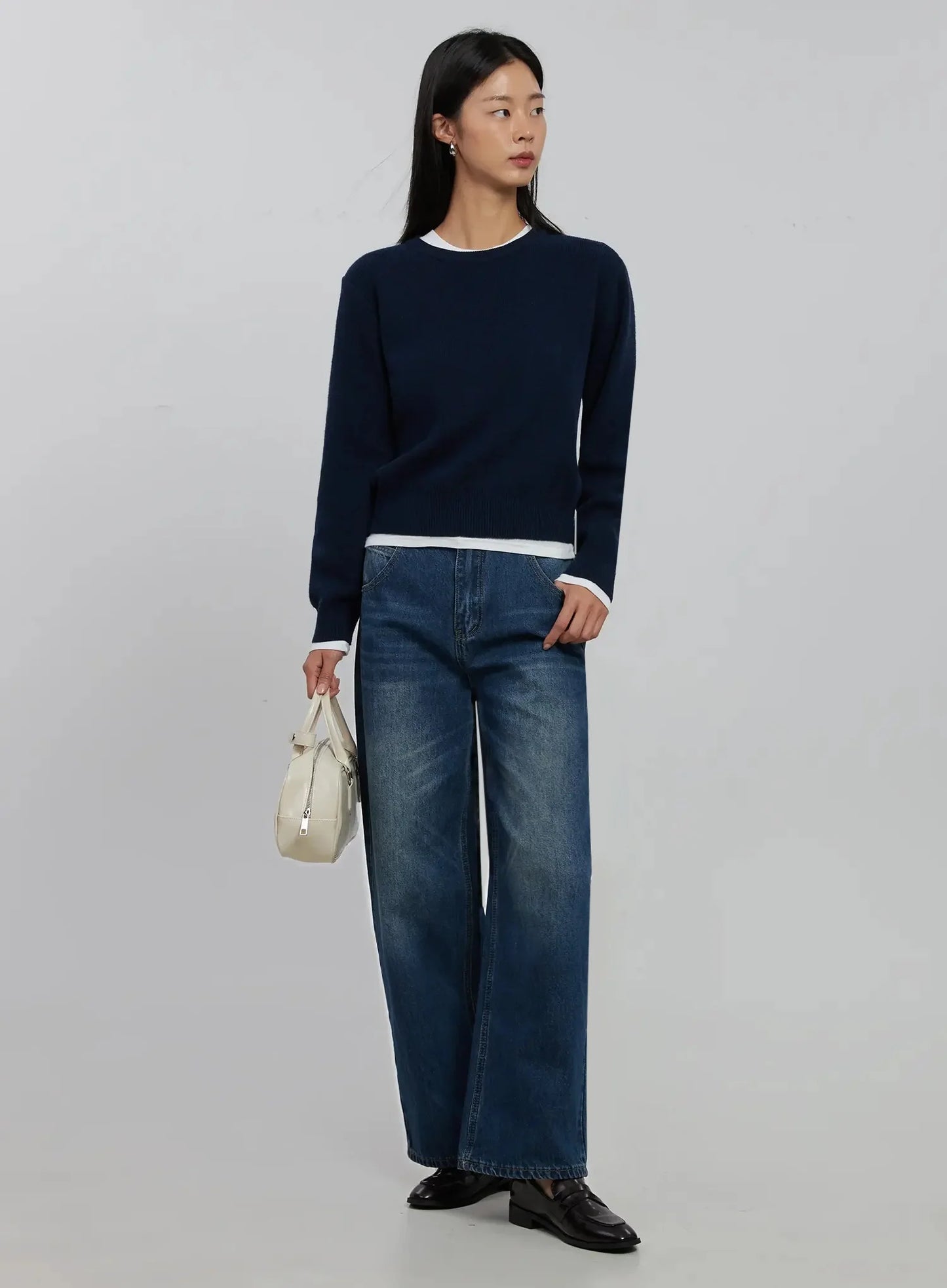 Alaina Wide Leg Jeans IJ508