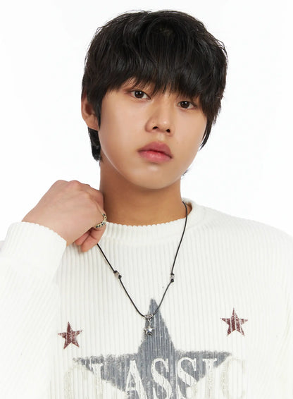 Adjustable Star Charm Necklace IJ512