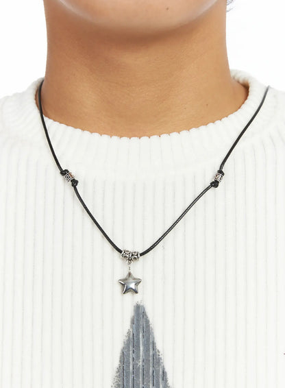 Adjustable Star Charm Necklace IJ512