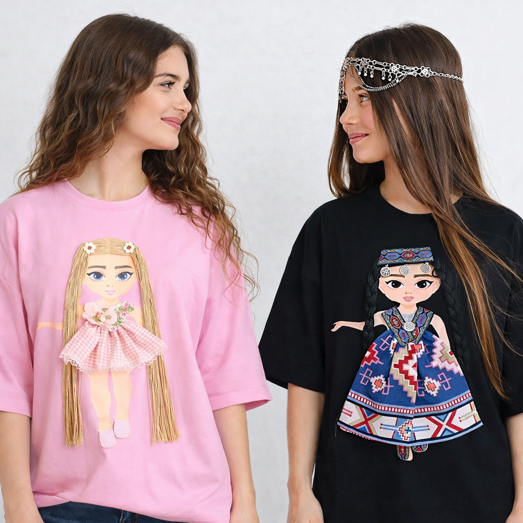 Outfit Changing Doll T-Shirt For Adult