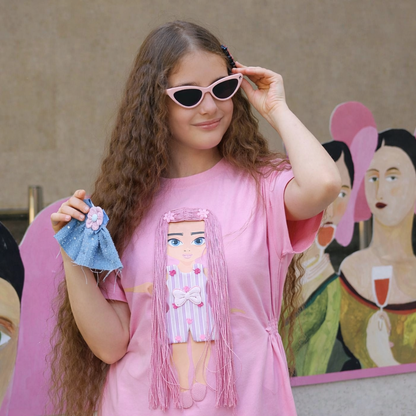 Outfit Changing Doll T-Shirt For Adult