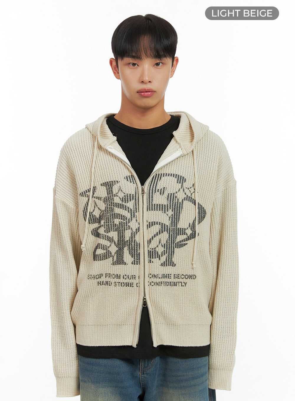 Men's Street Style Hoodie Knit  IS419
