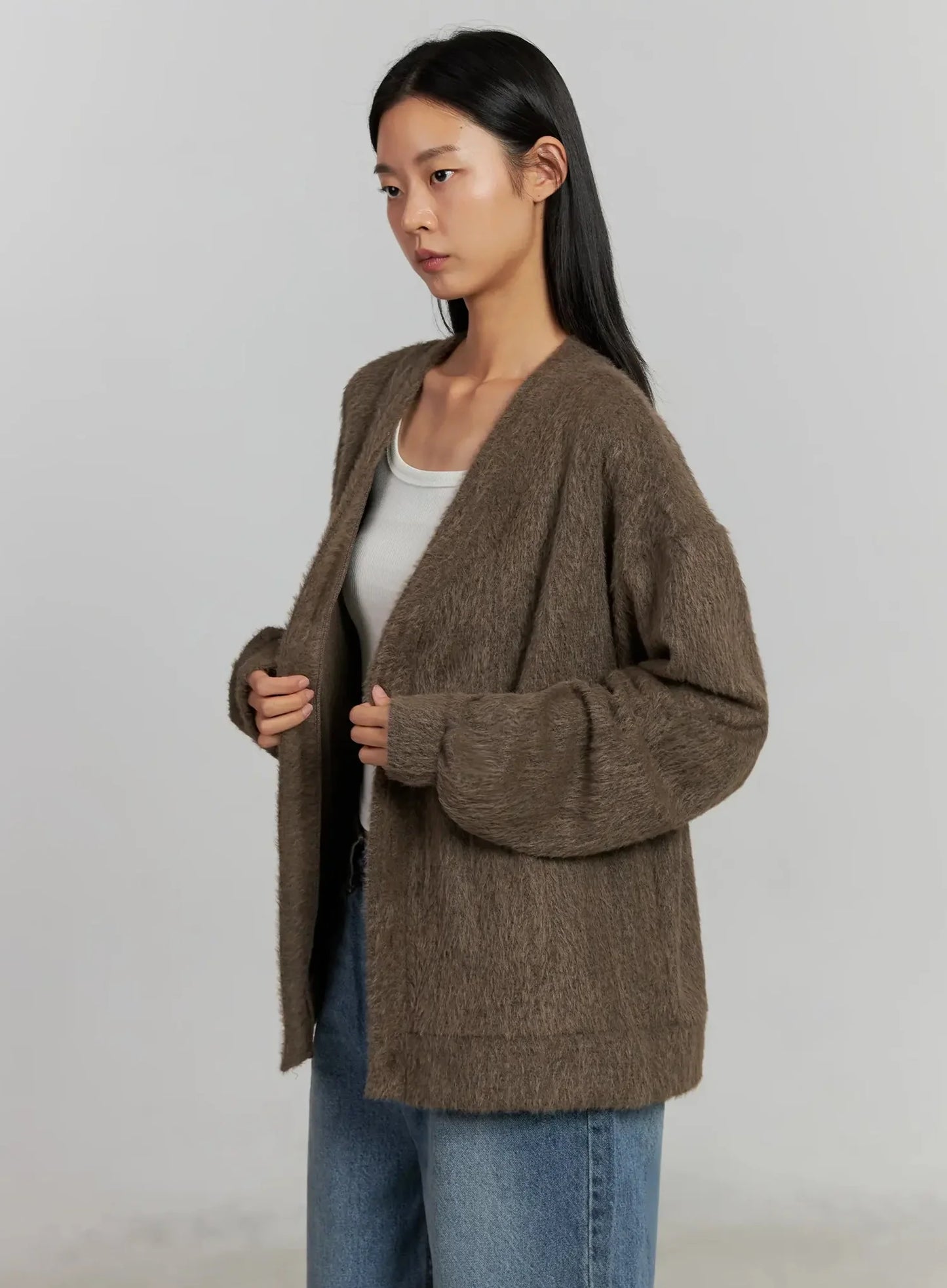 Alpaca Knit Cardigan IJ505