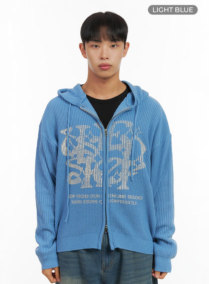 Men's Street Style Hoodie Knit  IS419