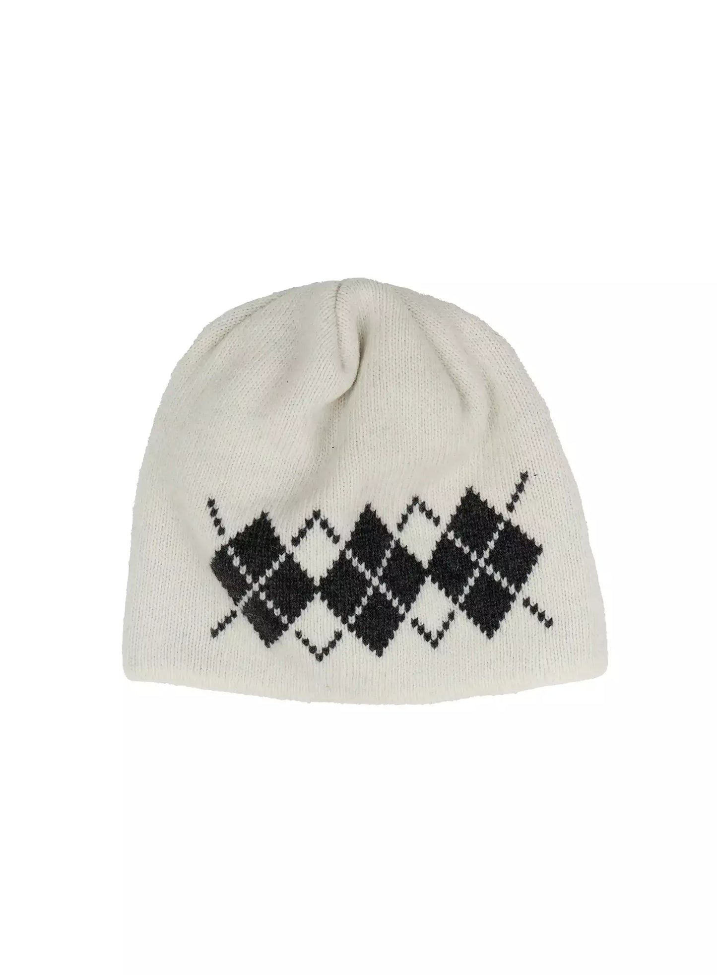 Argyle Knit Beanie ID525