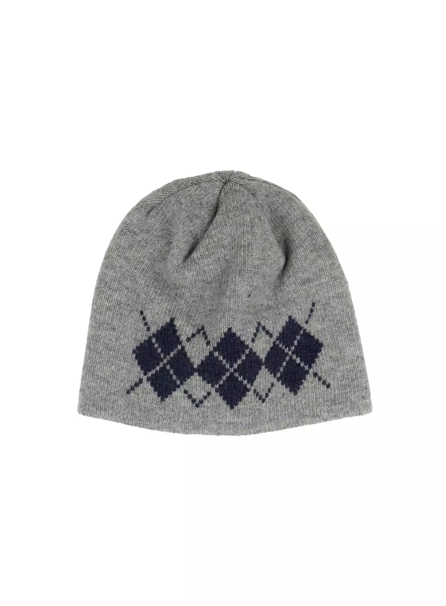 Argyle Knit Beanie ID525