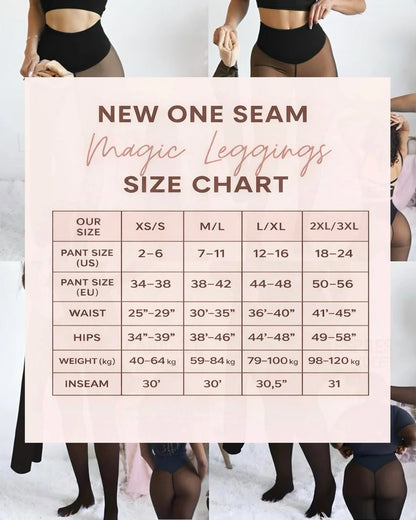 One-Seam Shaping Fleece Leggings