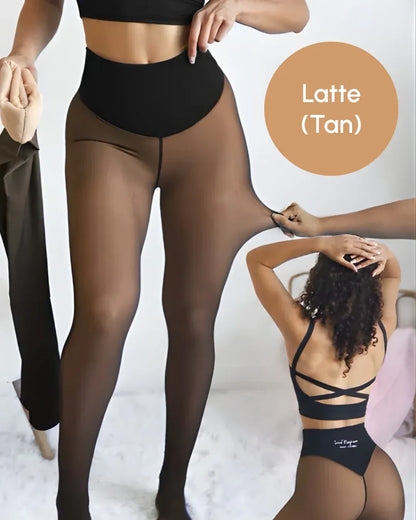 One-Seam Shaping Fleece Leggings