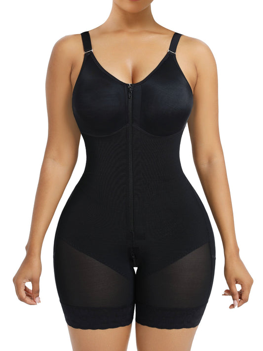 Butt Lifter Body Shaper with Zipper Crotch